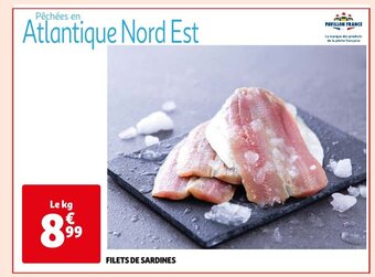 Auchan FILETS DE SARDINES offre
