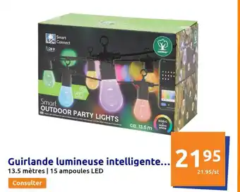 Action Guirlande lumineuse intelligente... 2195 offre