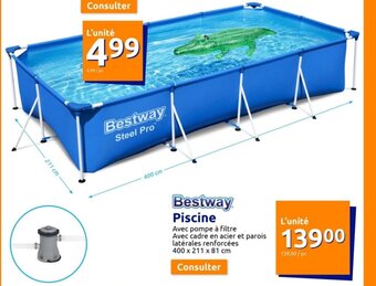 Action Bestway Piscine offre