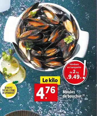 Lidl Moules de bouchot (1) offre