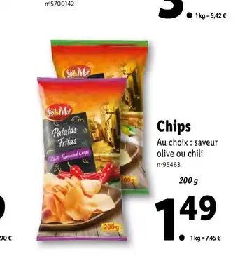 Lidl Chips offre