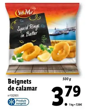Lidl Beignets de calamar offre