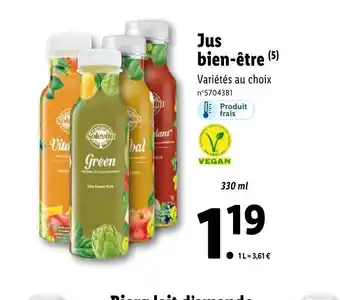 Lidl Jus bien-être (5) offre
