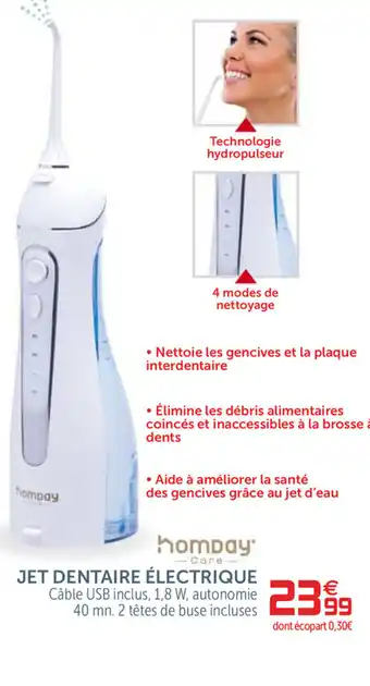 Gifi Jet Dentaire Électrique offre