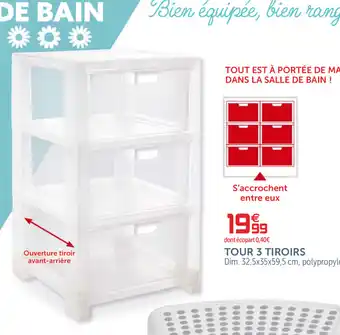Tout 3 tiroirs
