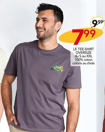 Stokomani Rivaldi le tee-shirt oversize offre