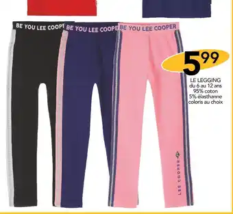 Stokomani Lee cooper le legging offre