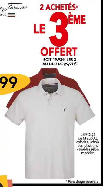 Stokomani Gentleman farmer le polo offre