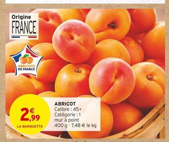 Intermarché Abricot offre