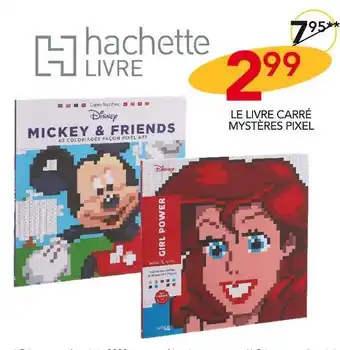 Le livre carré mystères pixel