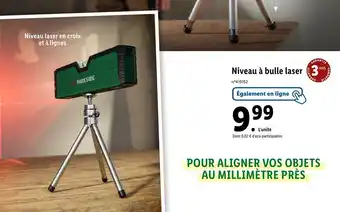 Lidl Niveau à bulle laser 3 offre