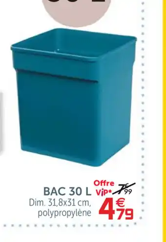 Gifi Bac 30 L offre