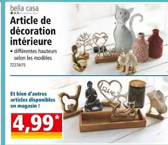 Norma Bella casa article de décoration intérieure offre