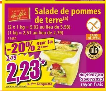 Norma Salade de pommes de terre offre