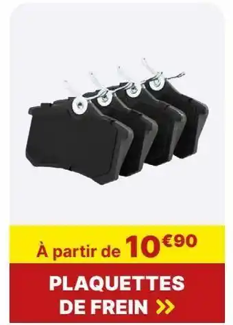 Carter-Cash Plaquettes de frein offre