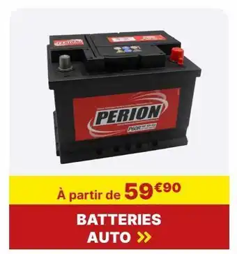 Carter-Cash Batteries auto offre