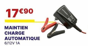 Carter-Cash Maintien charge automatique offre