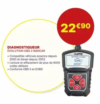 Carter-Cash Diagnostiqueur offre