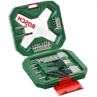 Castorama Coffret assortiment forets et embouts x-line perçage vissage bosch (34 pcs) offre