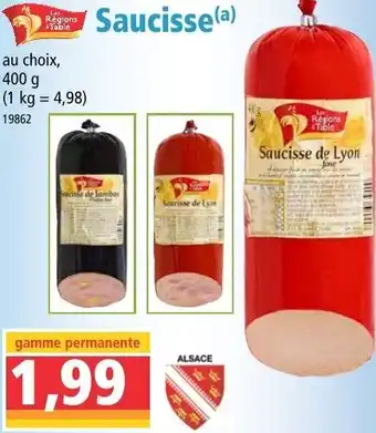 Norma Saucisse offre