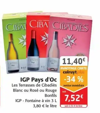 Colruyt IGP Pays d'Oc offre
