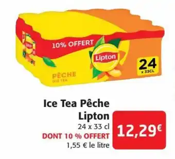 Colruyt Ice Tea Pêche Lipton offre