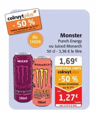 Colruyt Monster offre