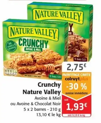 Colruyt Crunchy Nature Valley offre