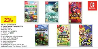 Intermarché Hyper JEU VIDÉO NINTENDO SWITCH offre