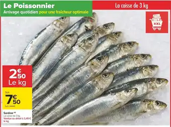 Carrefour Sardine (n) offre
