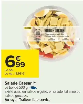 Carrefour Salade Caesar (n) offre