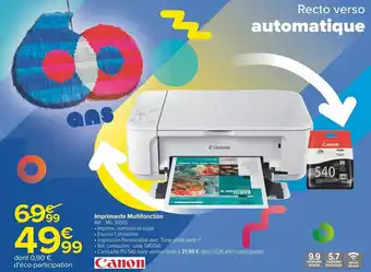 Carrefour Imprimante Multifonction offre