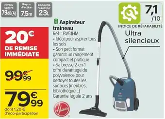 Carrefour i Aspirateur traineau offre