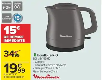 Carrefour i Bouilloire RIO offre