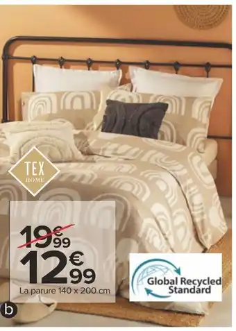 Carrefour Parure "Ark" Ou "Mozaico" offre
