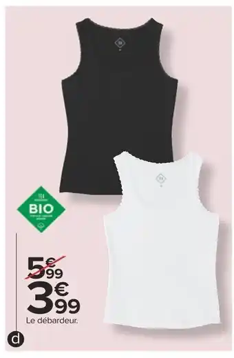 Carrefour Debardeur Femme offre