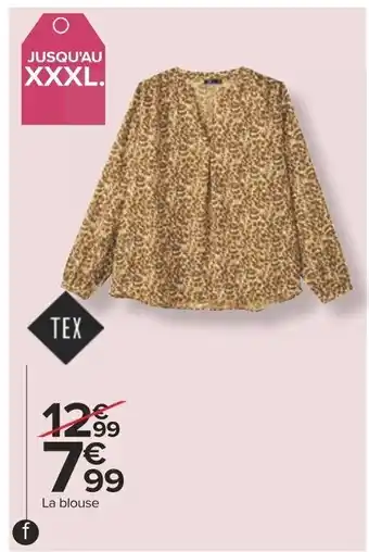Carrefour Blouse Femme offre