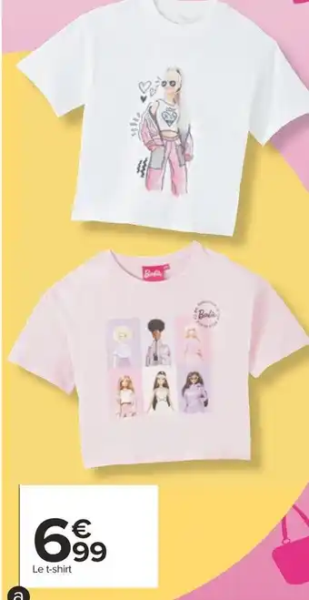 Carrefour T-shirt Fille 100% offre
