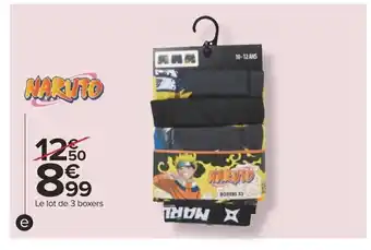 Carrefour Boxer Garcon offre