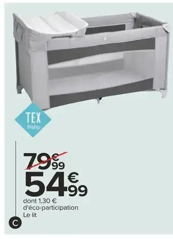 Carrefour Lit Parapluie offre