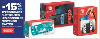 Carrefour SUR TOUTES LES CONSOLES NINTENDO SWITCH offre