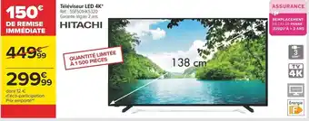 Carrefour Téléviseur LED 4K* Réf. : 55F501HK5320 Garantie légale 2 ans offre