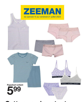 Zeeman Pyjashort enfant offre