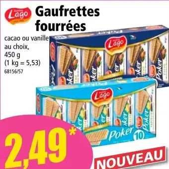 Norma Gaufrettes fourrées offre