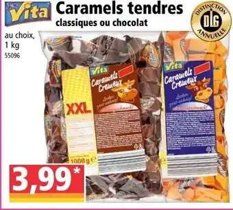 Norma Caramels tendres offre