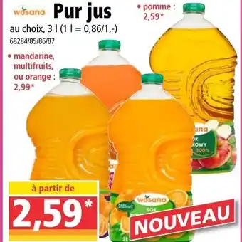 Norma Pur jus offre