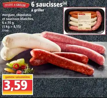 Norma 6 Saucisses offre