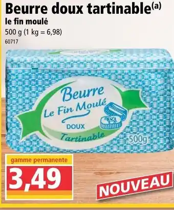 Norma Beurre doux tartinable offre