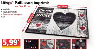 Norma Paillasson imprimé offre
