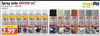 Norma Spray auto 400/500ml offre
